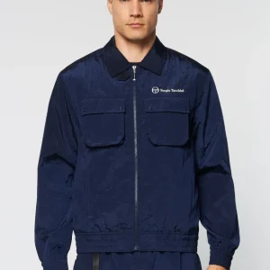 Clearance Devonte Track Jacket- Maritime Blue Tracksuits