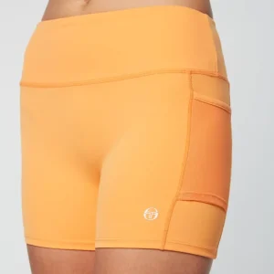 Online Elisa Tennis Short- Tangerine For The Court