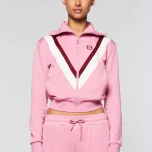 Clearance Federica Knit Zip Track Jacket- Polignac For The Court