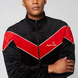 Outlet Gallone Velour Track Jacket- Black Beauty View All