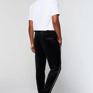 Sale Gallone Velour Track Pant- Black Beauty View All