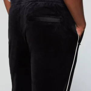 Sale Gallone Velour Track Pant- Black Beauty View All