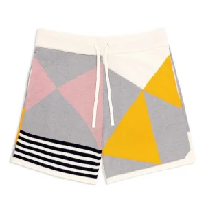 Cheap Geo Knit Short- Multi Knitwear