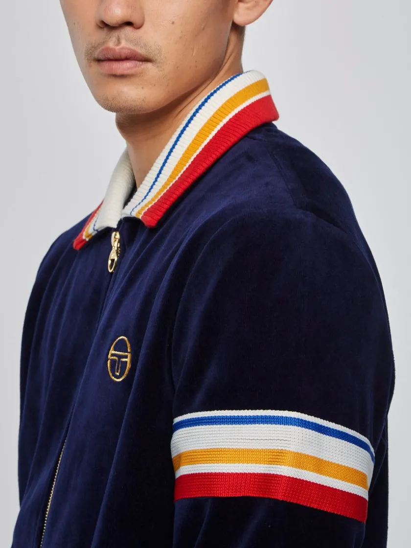 goran_velour_track_jacket_archivio_maritime_blue_4.webp Store Goran Velour Track Jacket Archivio- Maritime Blue Velour