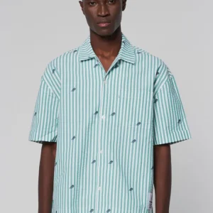 Clearance Granda Camp Shirt- Deep Mint View All