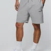 Cheap Heritage Logo Short-Heather Grey Shorts And Swim