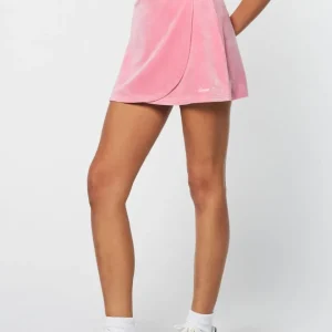 Clearance Josie Tennis Skirt- Wild Rose Velour