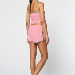Online Laura High Waist Short- Wild Rose For The Court
