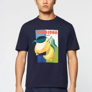 Shop Limone T-Shirt- Maritime Blue Matching Separates