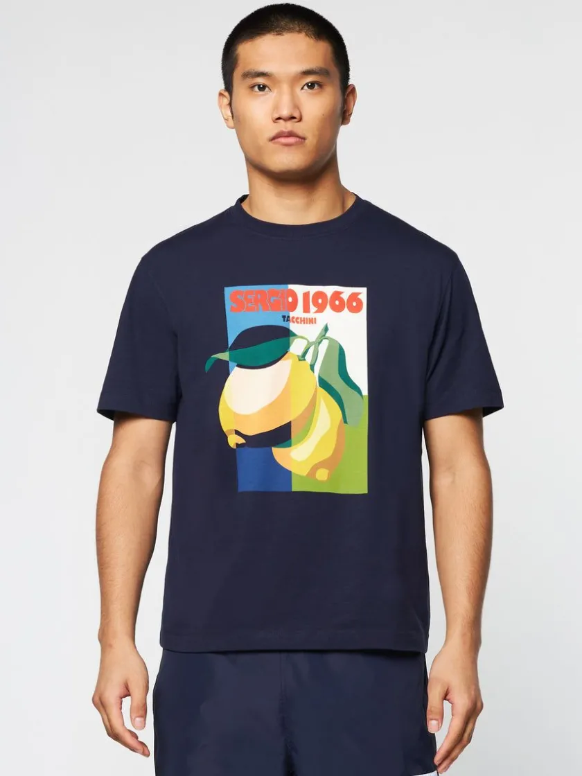 limone_tshirt_maritime_blue_1.webp Discount Limone T-Shirt- Maritime Blue View All