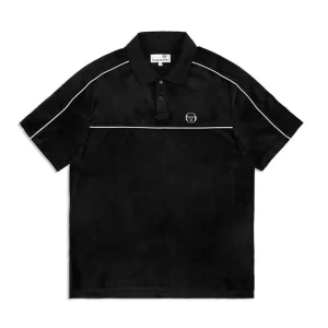 Best Lioni Velour Polo Archivio- Black Beauty Velour