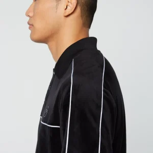 Discount Lioni Velour Polo Archivio- Black Beauty View All