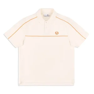 Cheap Lioni Velour Polo Archivio- Gardenia Polos
