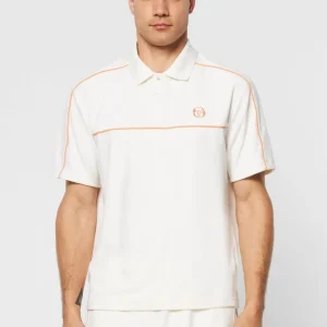 Cheap Lioni Velour Polo Archivio- Gardenia Polos