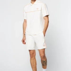 Shop Lioni Velour Polo Archivio- Gardenia View All