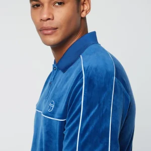 Shop Lioni Velour Polo Archivio- Limoges Matching Separates