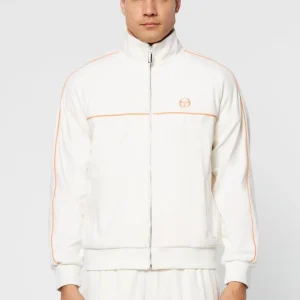 New Lioni Velour Track Jacket Archivio- Gardenia View All