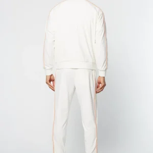 Best Sale Lioni Velour Track Jacket Archivio- Gardenia Tracksuits