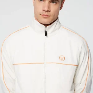 Best Sale Lioni Velour Track Jacket Archivio- Gardenia Tracksuits