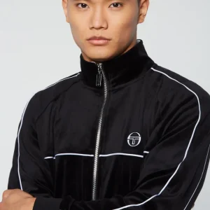 Clearance Lioni Velour Track Jacket- Black Beauty View All