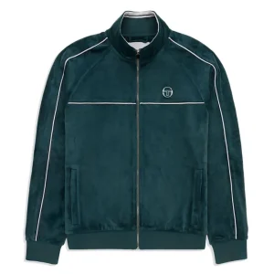 New Lioni Velour Track Jacket- Botanical Garden Jackets