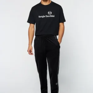 Flash Sale Lioni Velour Track Pant- Black Beauty Velour