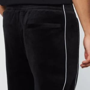 Cheap Lioni Velour Track Pant- Black Beauty Tracksuits
