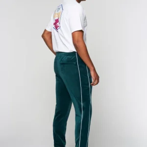 Best Sale Lioni Velour Track Pant- Botanical Garden Velour