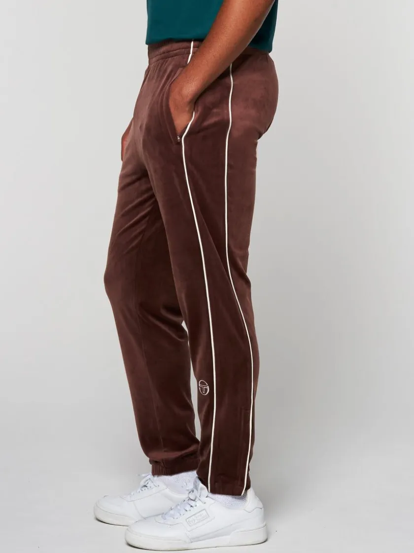 lioni_velour_track_pant_deep_mahogany_1.webp Outlet Lioni Velour Track Pant- Deep Mahogany View All