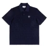 Flash Sale Livata Monogram Polo- Maritime Blue Matching Separates