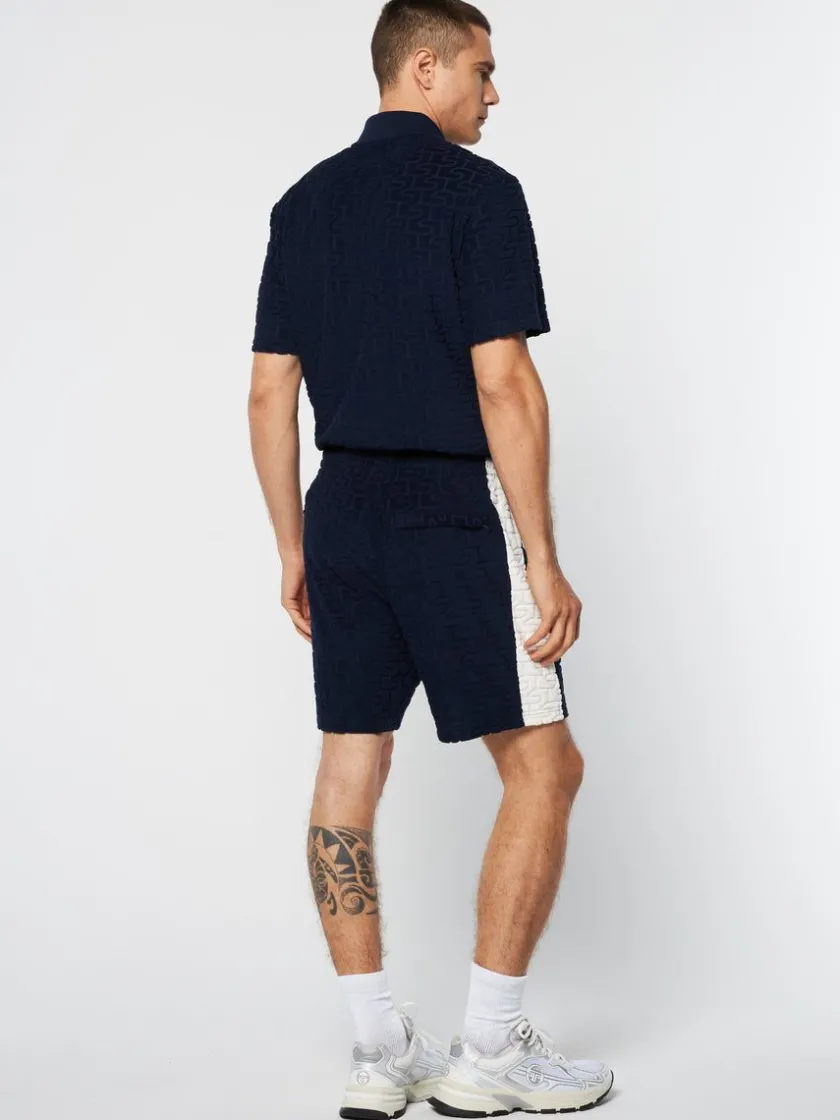 livata_monogram_short_maritime_blue_3.webp Clearance Livata Monogram Short- Maritime Blue View All