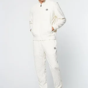Hot Livata Monogram Track Jacket- Gardenia Tracksuits