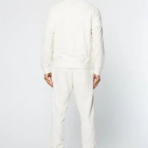 Hot Livata Monogram Track Jacket- Gardenia Tracksuits