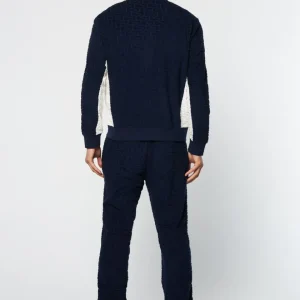 Clearance Livata Monogram Track Jacket- Maritime Blue View All