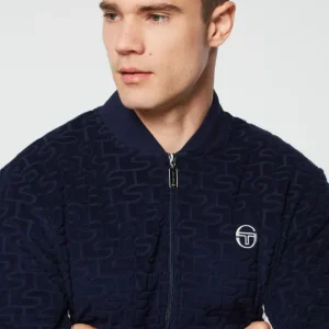 Clearance Livata Monogram Track Jacket- Maritime Blue View All