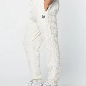 Hot Livata Monogram Track Pant- Gardenia Pants And Sweatpants