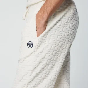 Store Livata Monogram Track Pant- Gardenia Tracksuits