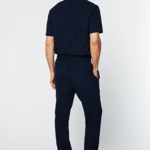 Cheap Livata Monogram Track Pant- Maritime Blue Tracksuits
