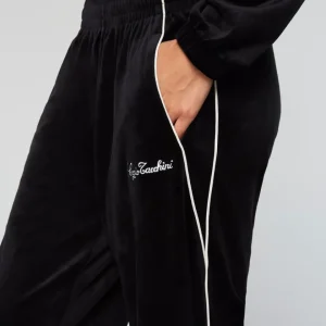 Flash Sale Mare Velour Pant- Black Beauty Velour