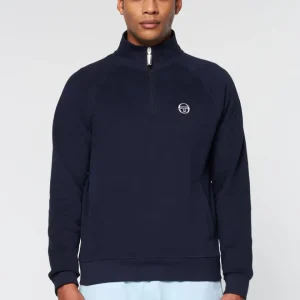 New Mezza Half Zip- Maritime Blue Sweatshirts And Hoodies