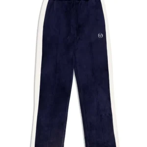 Hot Miss Carlotta Velour Track Pant- Maritime Blue Tracksuits