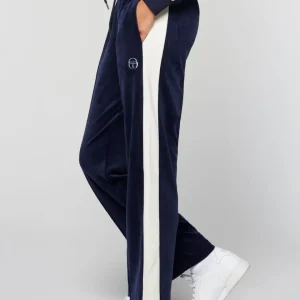 Hot Miss Carlotta Velour Track Pant- Maritime Blue Tracksuits