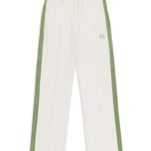 Sale Miss Carlotta Velour Track Pant-Gardenia Tracksuits