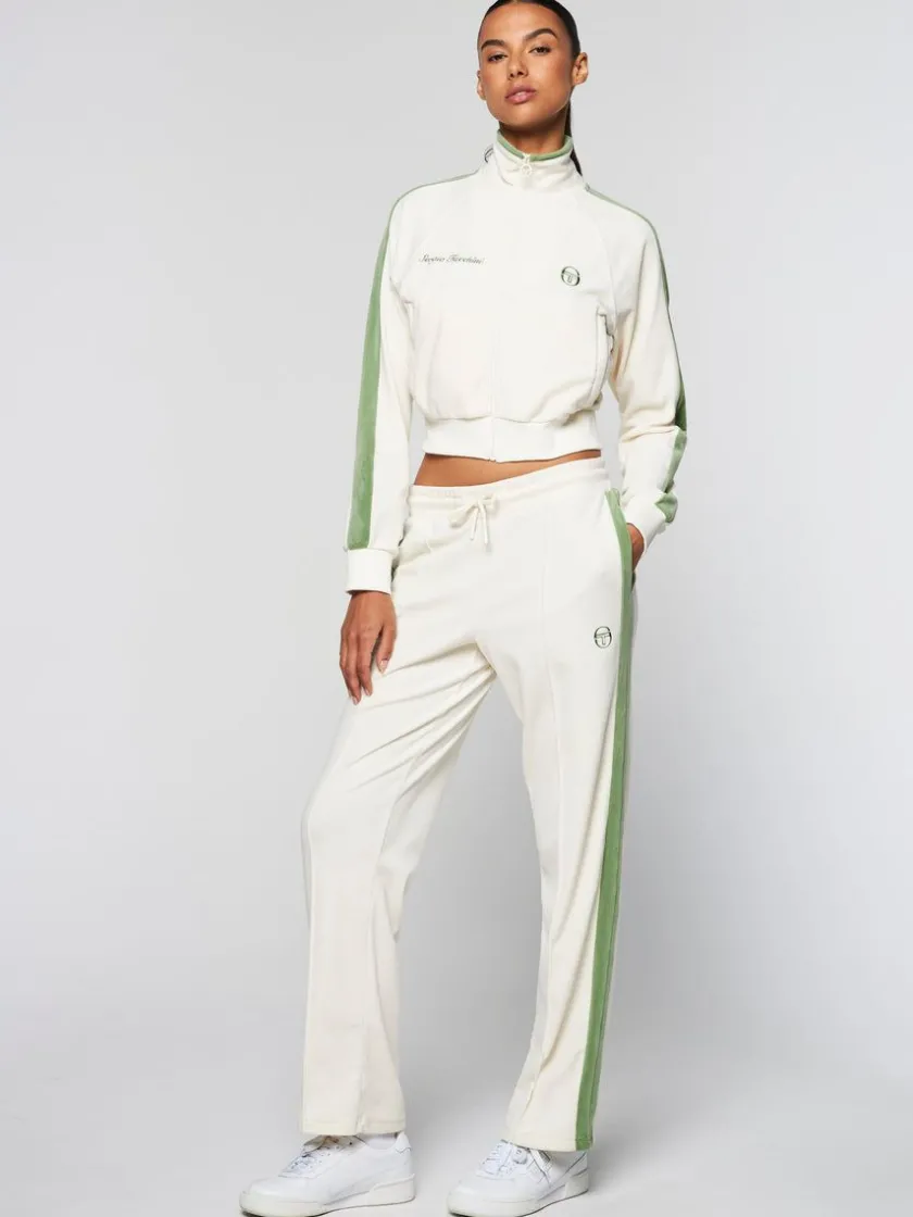 miss_carlotta_velour_track_pantgardenia_2-2.webp Sale Miss Carlotta Velour Track Pant-Gardenia Tracksuits