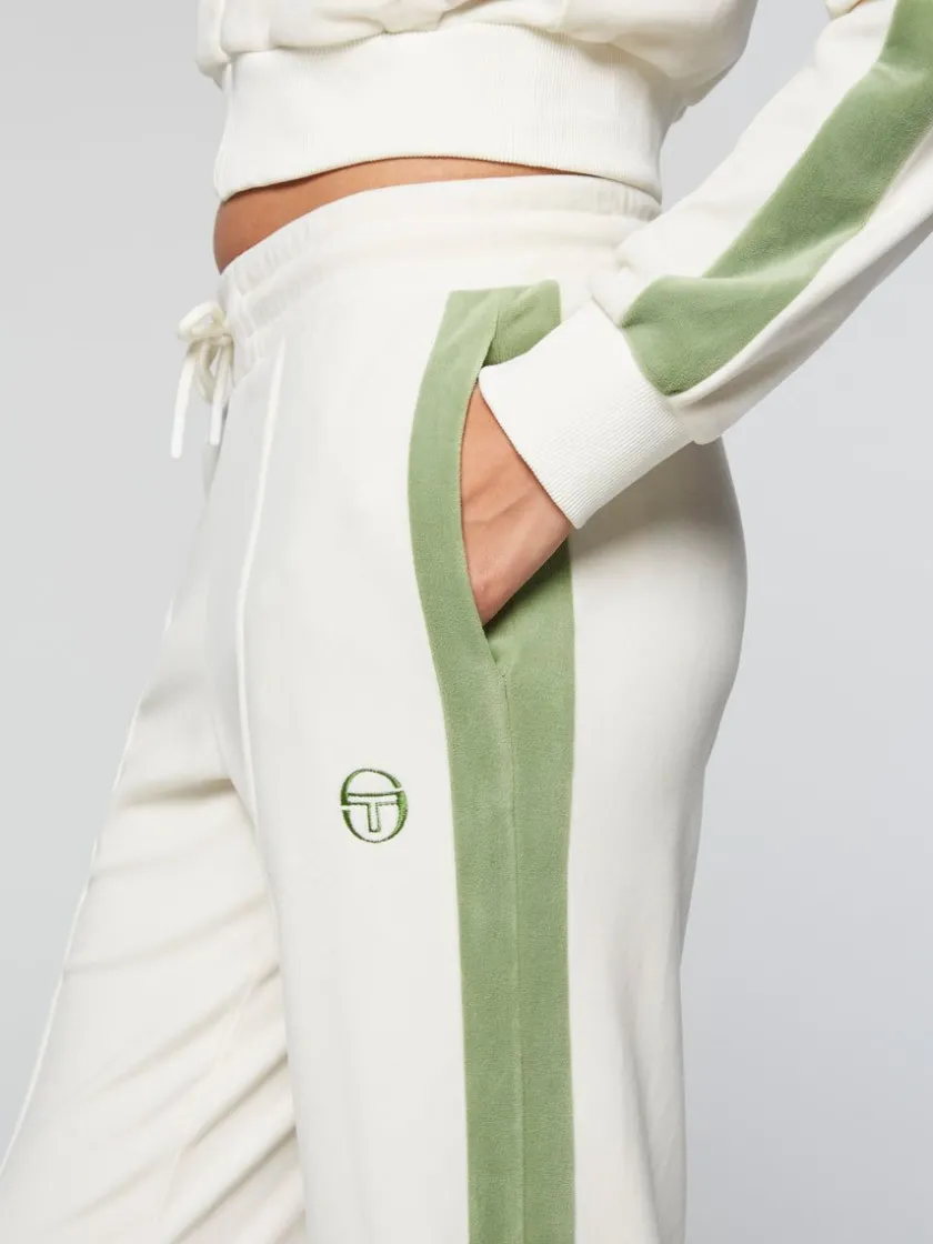 miss_carlotta_velour_track_pantgardenia_4-2.webp Sale Miss Carlotta Velour Track Pant-Gardenia Tracksuits