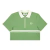 Cheap Miss Supermac Polo- Jade Green For The Court