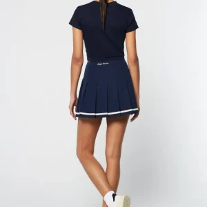 Best Nicola Graphic T-Shirt- Maritime Blue Tops And Sports Bras