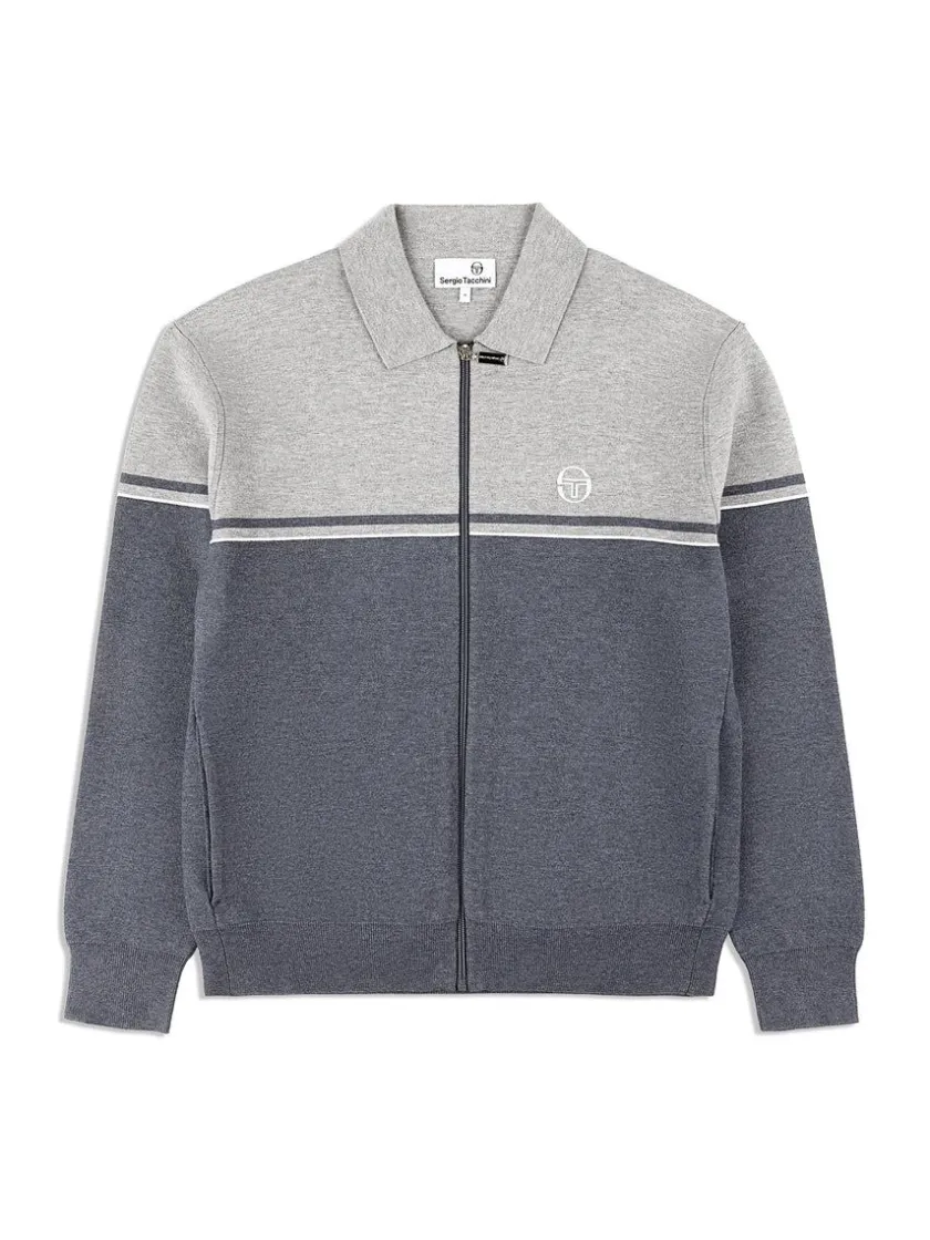 nostra_track_jacket_dark_grey_melange_0-3.webp Sale Nostra Track Jacket- Dark Grey/ Melange Tracksuits