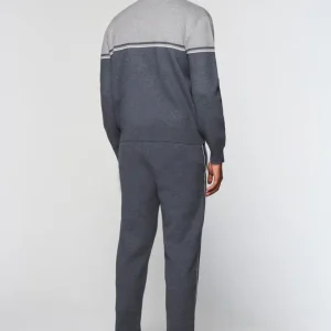 Sale Nostra Track Jacket- Dark Grey/ Melange Tracksuits