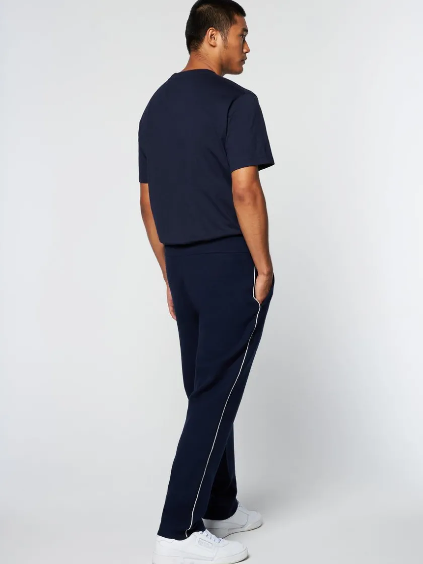 nostra_track_pant_maritime_blue_2.webp Shop Nostra Track Pant- Maritime Blue Pants And Sweatpants